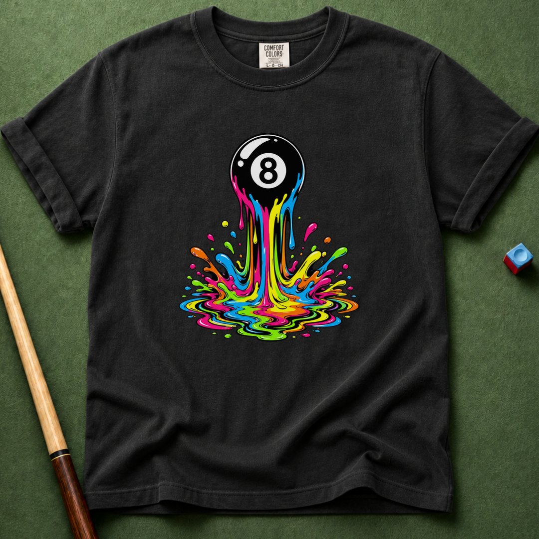 Neon Splash Eight T-Shirt
