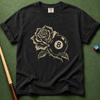 Vintage Rose and 8-Ball T-Shirt