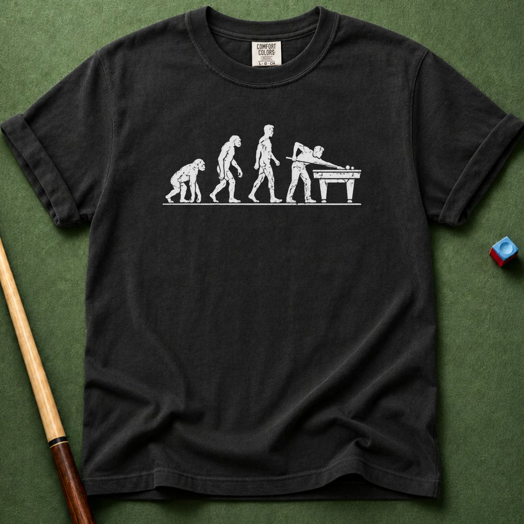 Pool Player Evolution T-Shirt