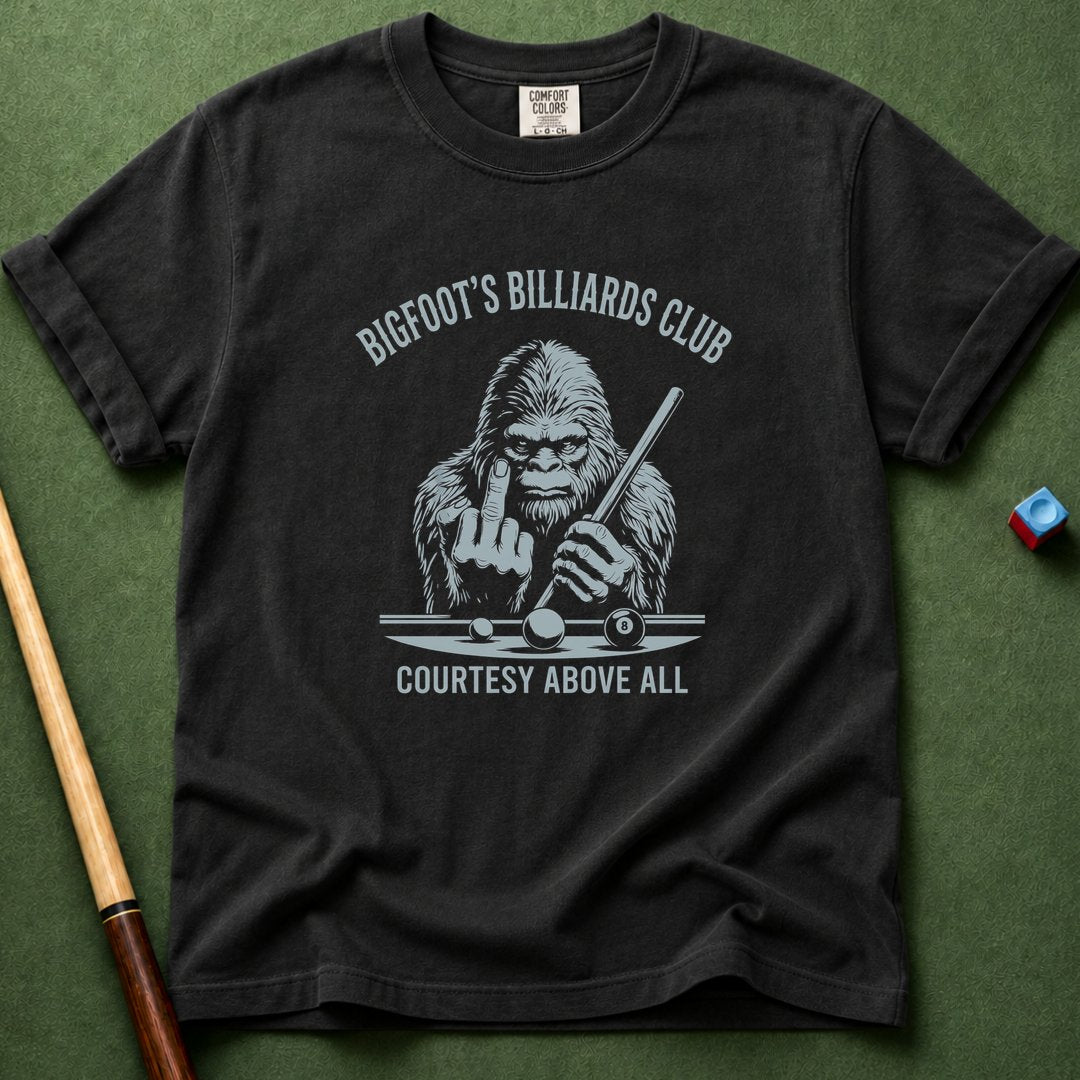Big Foot Billiard Club T-Shirt