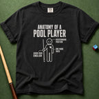 Pool Player Anatomy T-Shirt