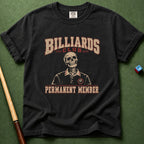 Billiards Club Permanent Member T-Shirt