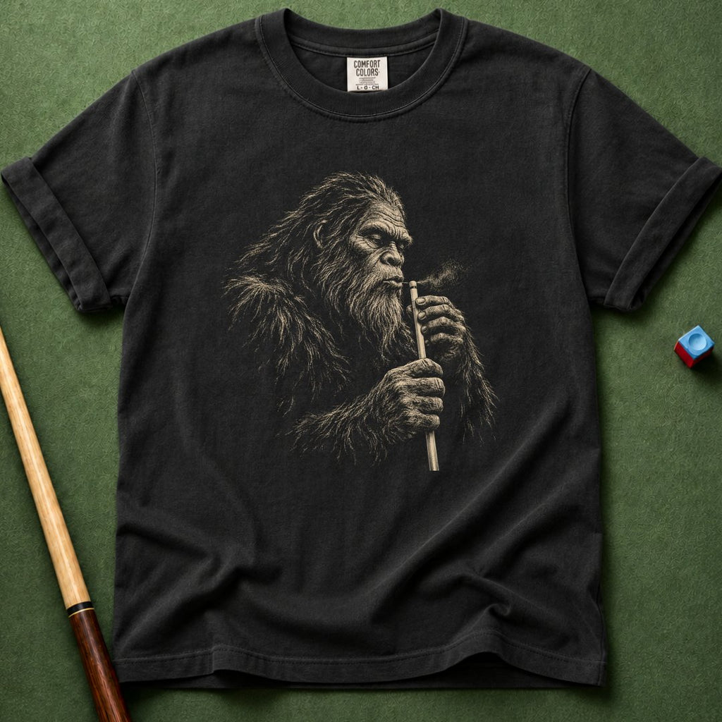 Bigfoot Blowing Chalk T-Shirt