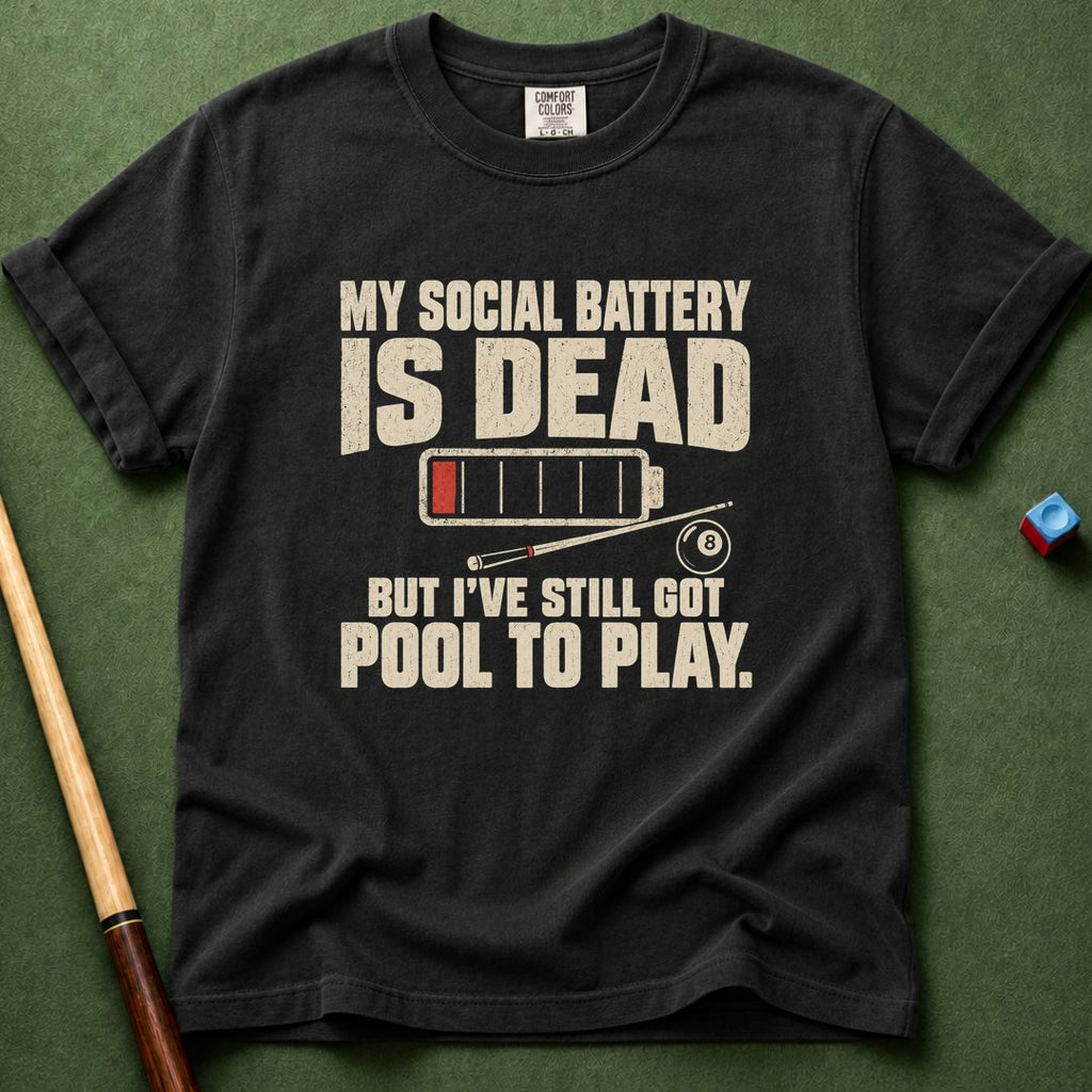 Dead Social Battery T-Shirt