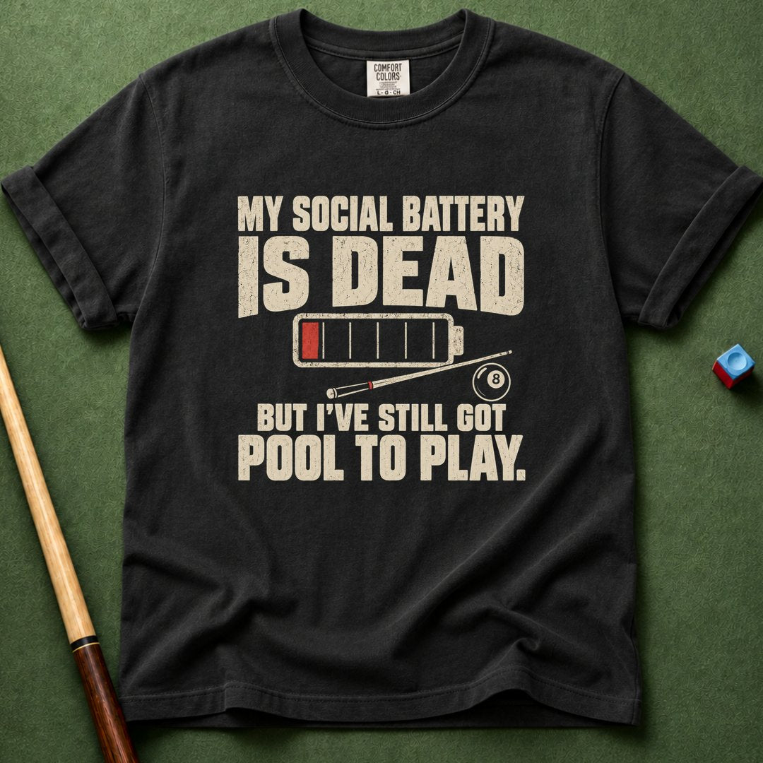Dead Social Battery T-Shirt