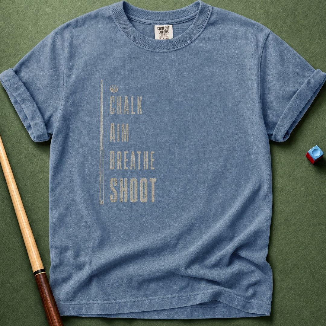 Chalk Aim Breath Shoot T-Shirt