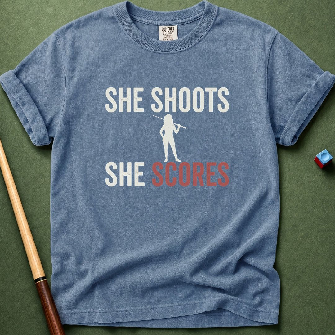 She Shoots She Scores T-Shirt