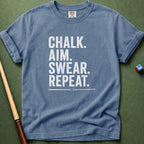 Chalk Aim Swear Repeat T-Shirt
