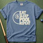 Eat Sleep Pool Repeat T-Shirt