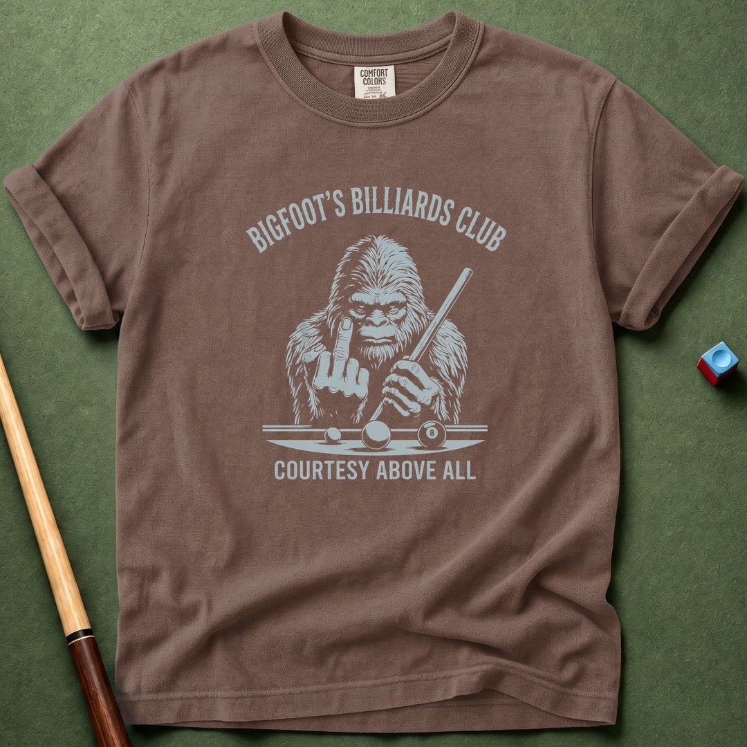 Big Foot Billiard Club T-Shirt