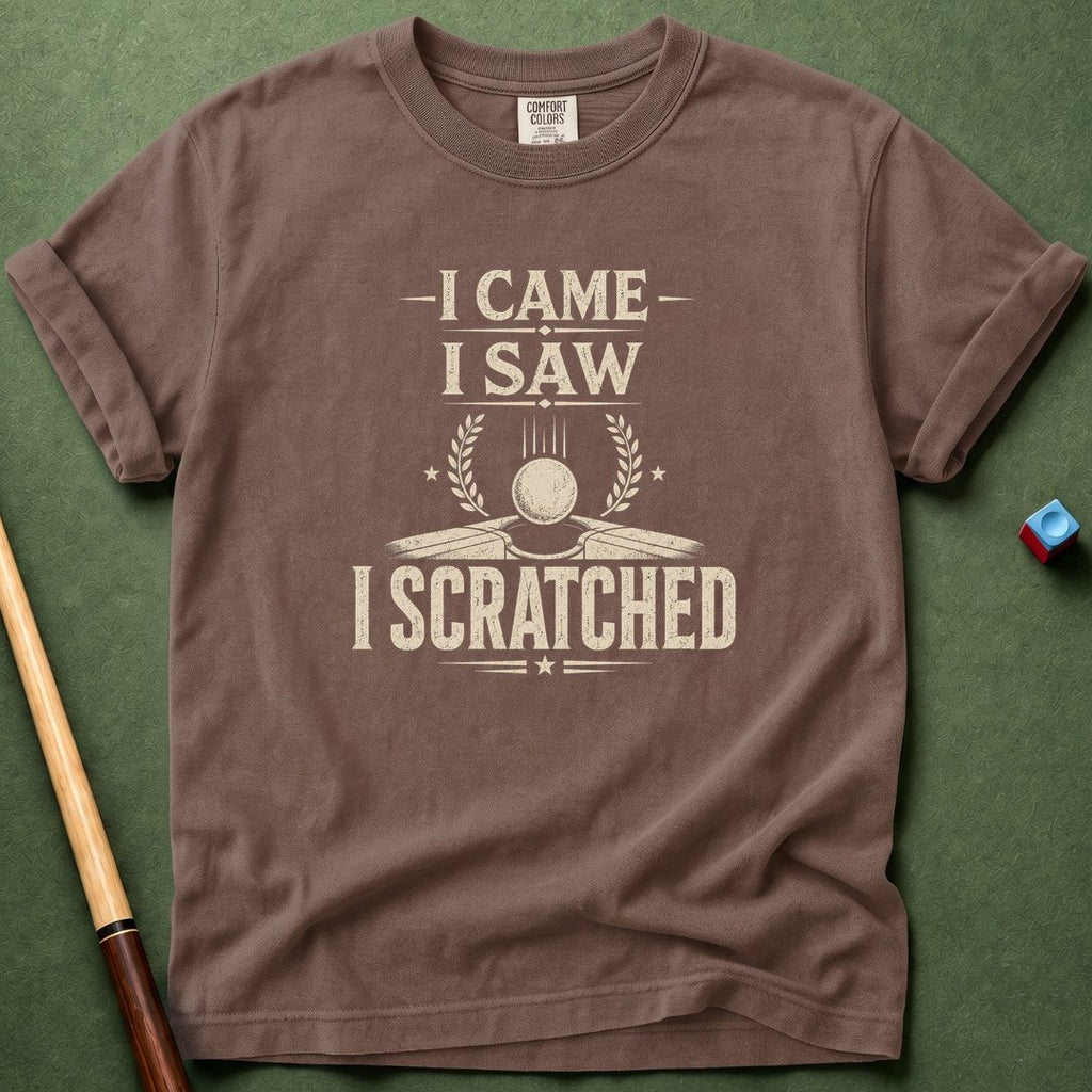 I Came Saw Scratched T-Shirt