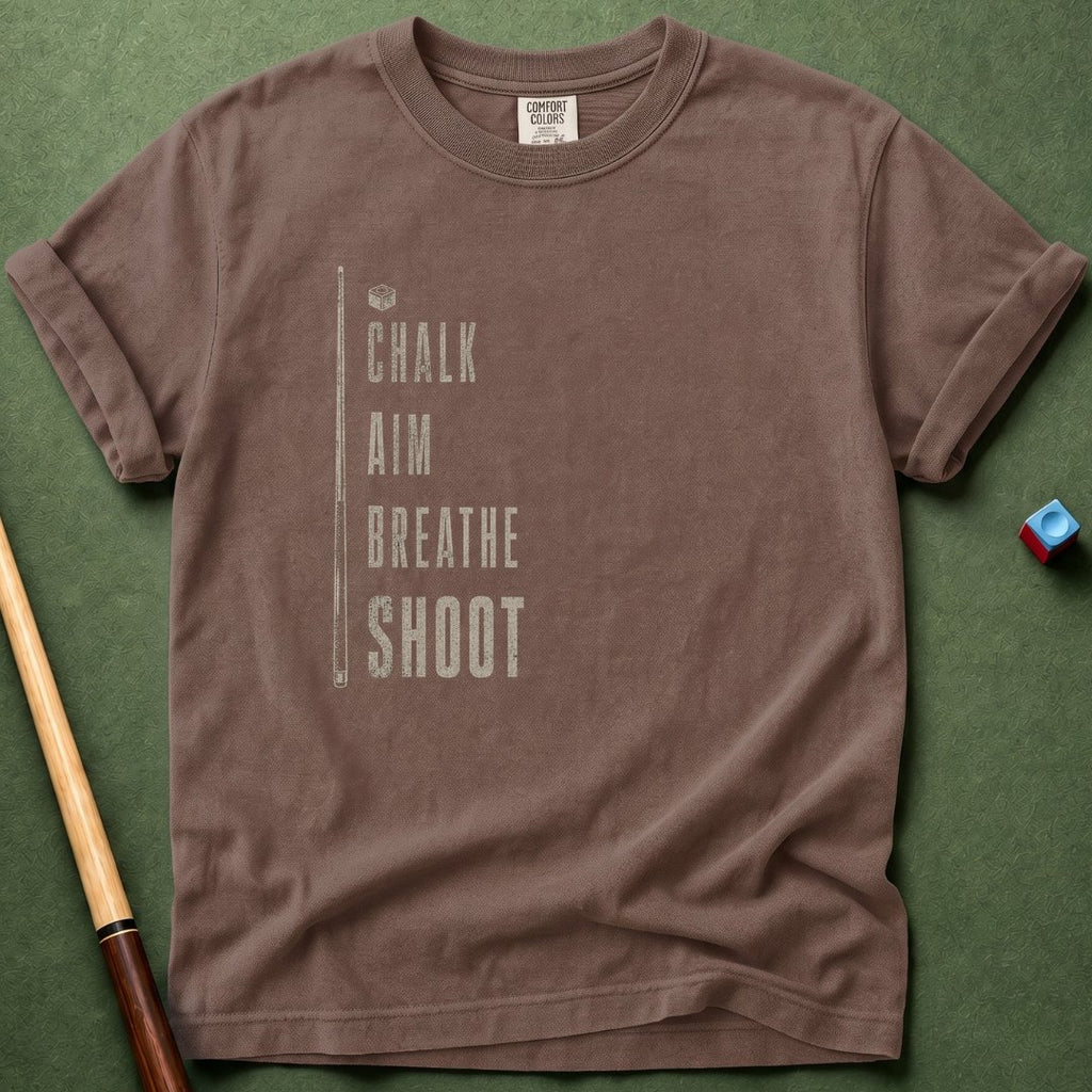 Chalk Aim Breath Shoot T-Shirt
