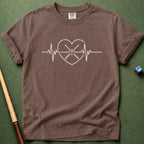 Billiard Heart EKG T-Shirt