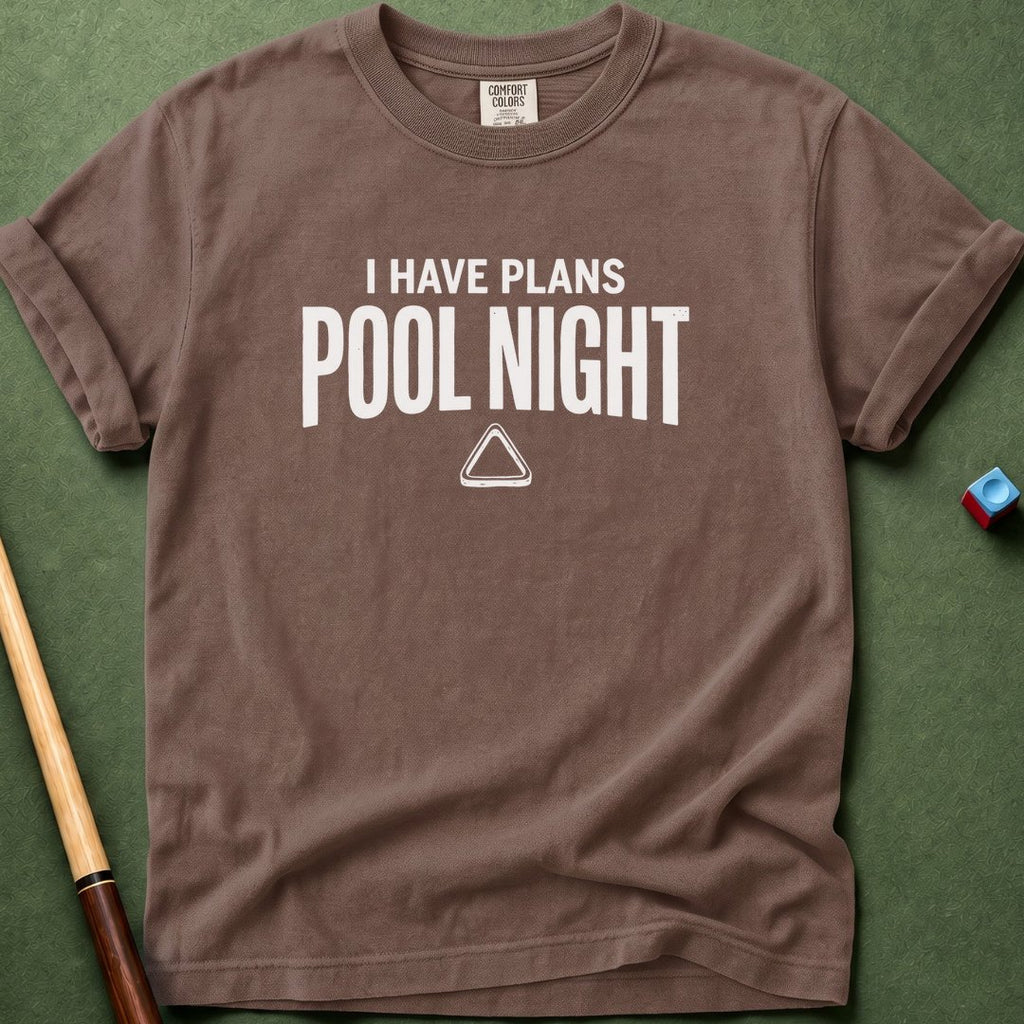 I Have Plans Pool Night T-Shirt