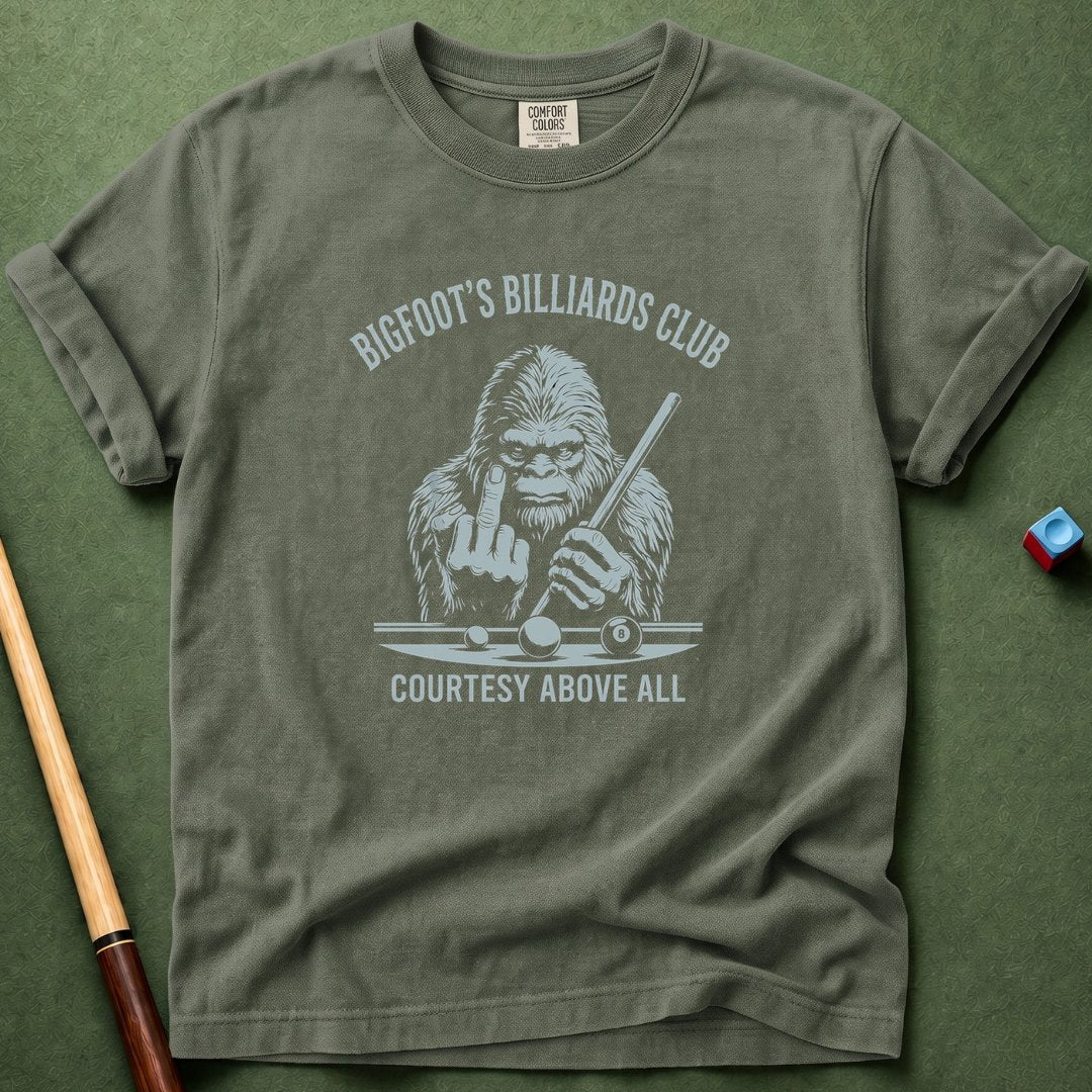 Big Foot Billiard Club T-Shirt