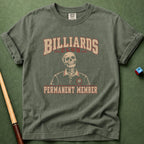 Billiards Club Permanent Member T-Shirt