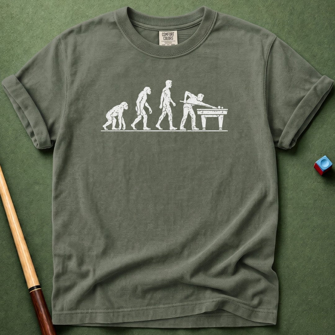 Pool Player Evolution T-Shirt