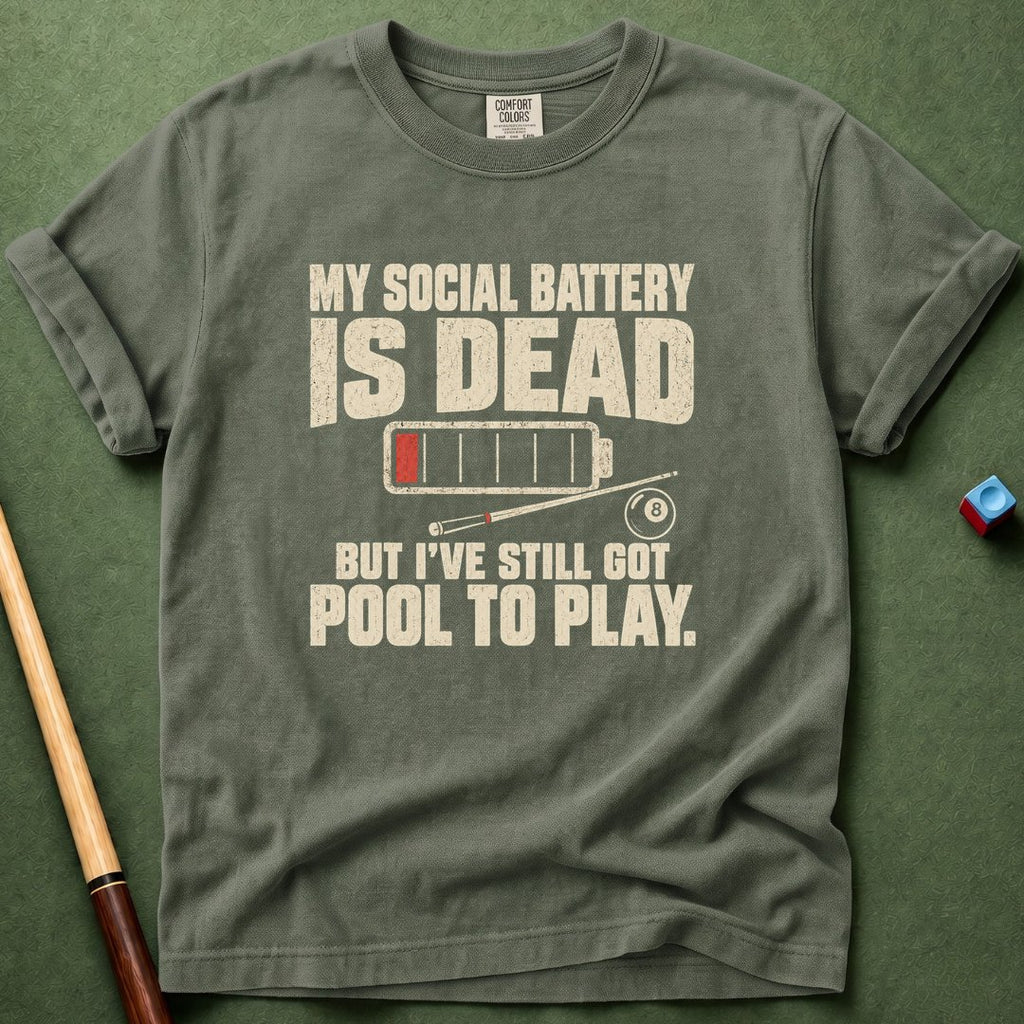 Dead Social Battery T-Shirt