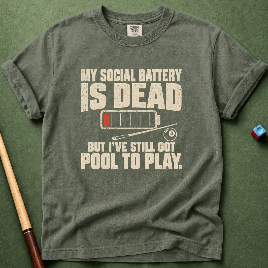 Dead Social Battery T-Shirt