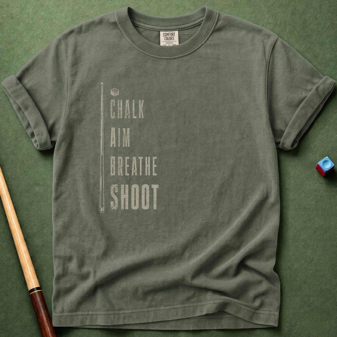 Chalk Aim Breath Shoot T-Shirt