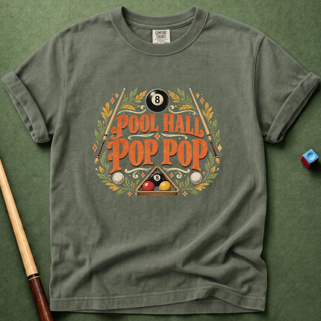 Pool Hall Pop Pop T-Shirt