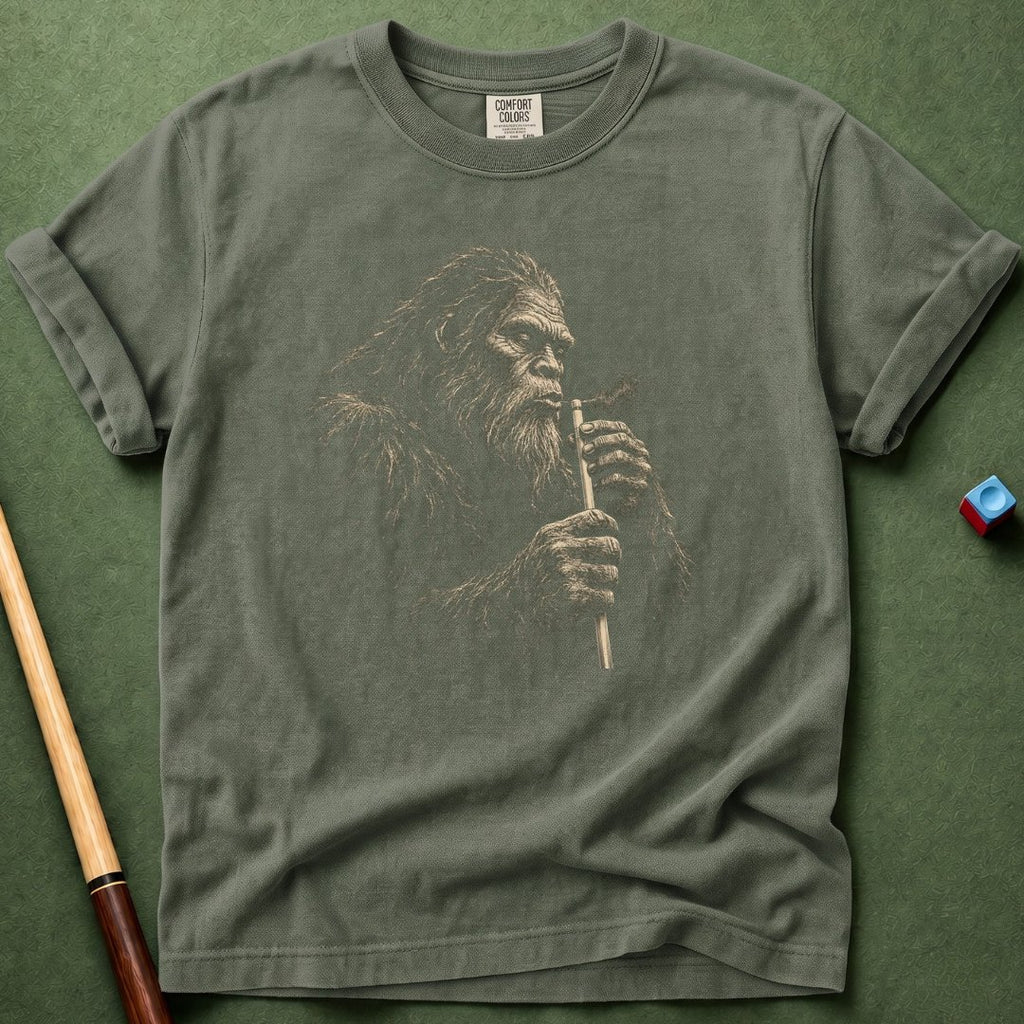 Bigfoot Blowing Chalk T-Shirt