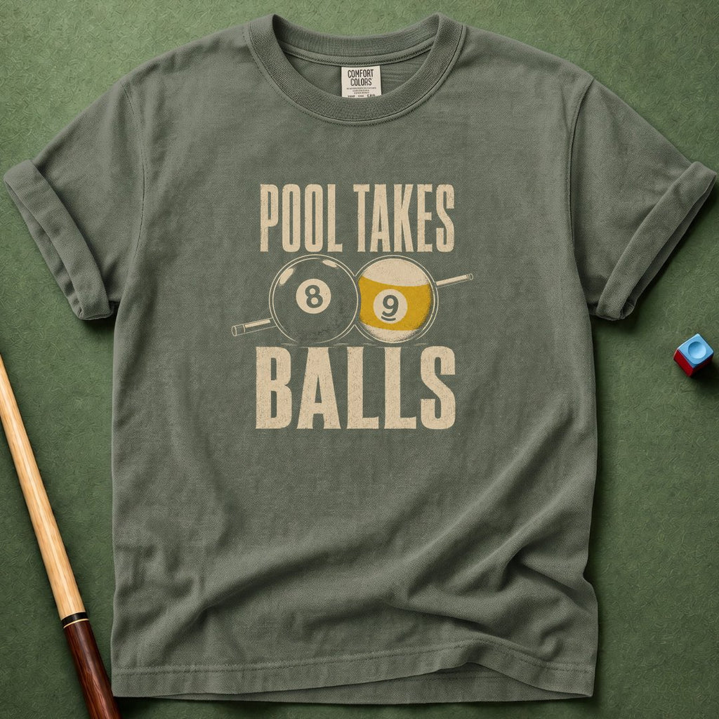Pool Takes Balls T-Shirt