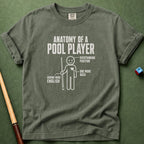 Pool Player Anatomy T-Shirt