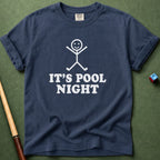 Pool Night Stickman T-Shirt