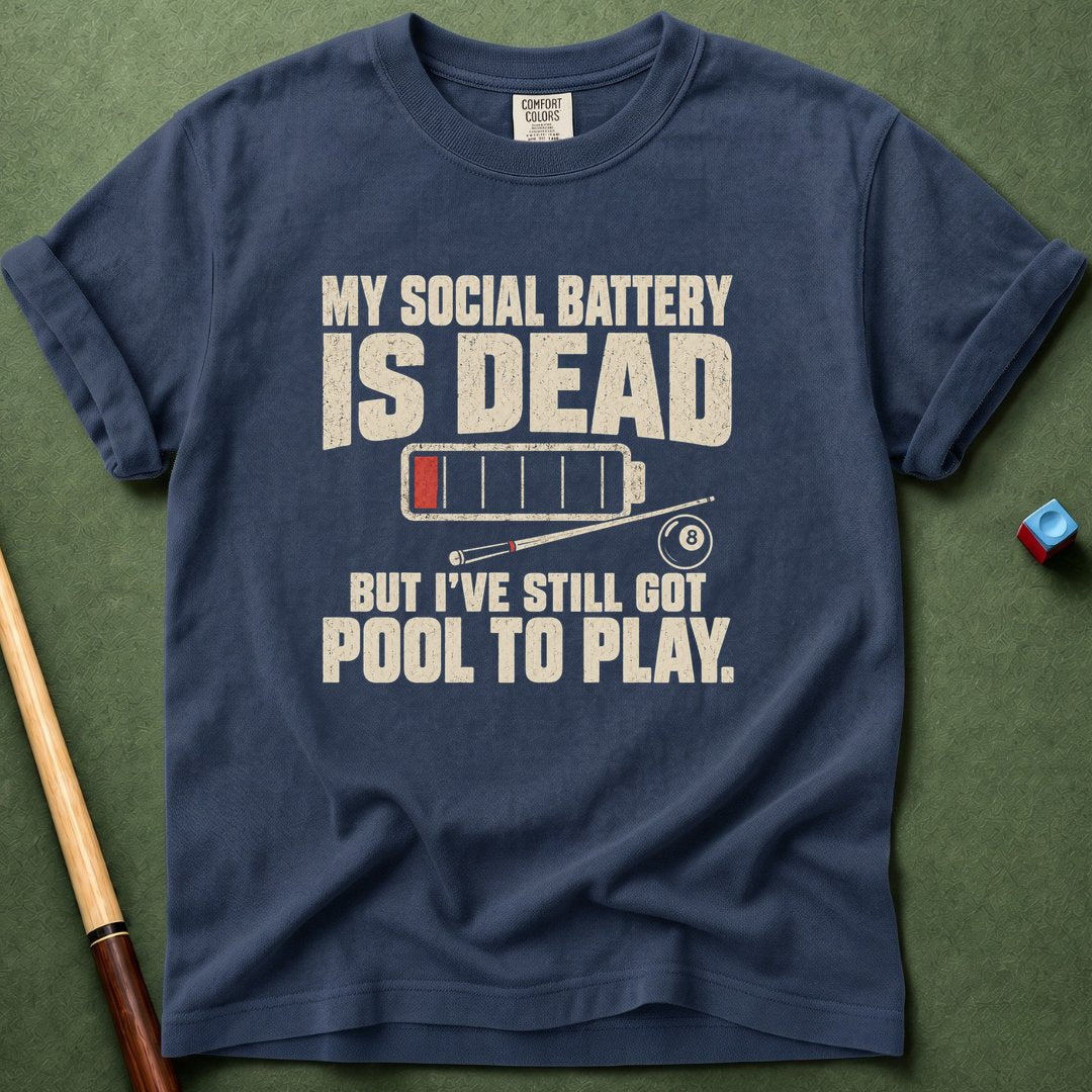 Dead Social Battery T-Shirt