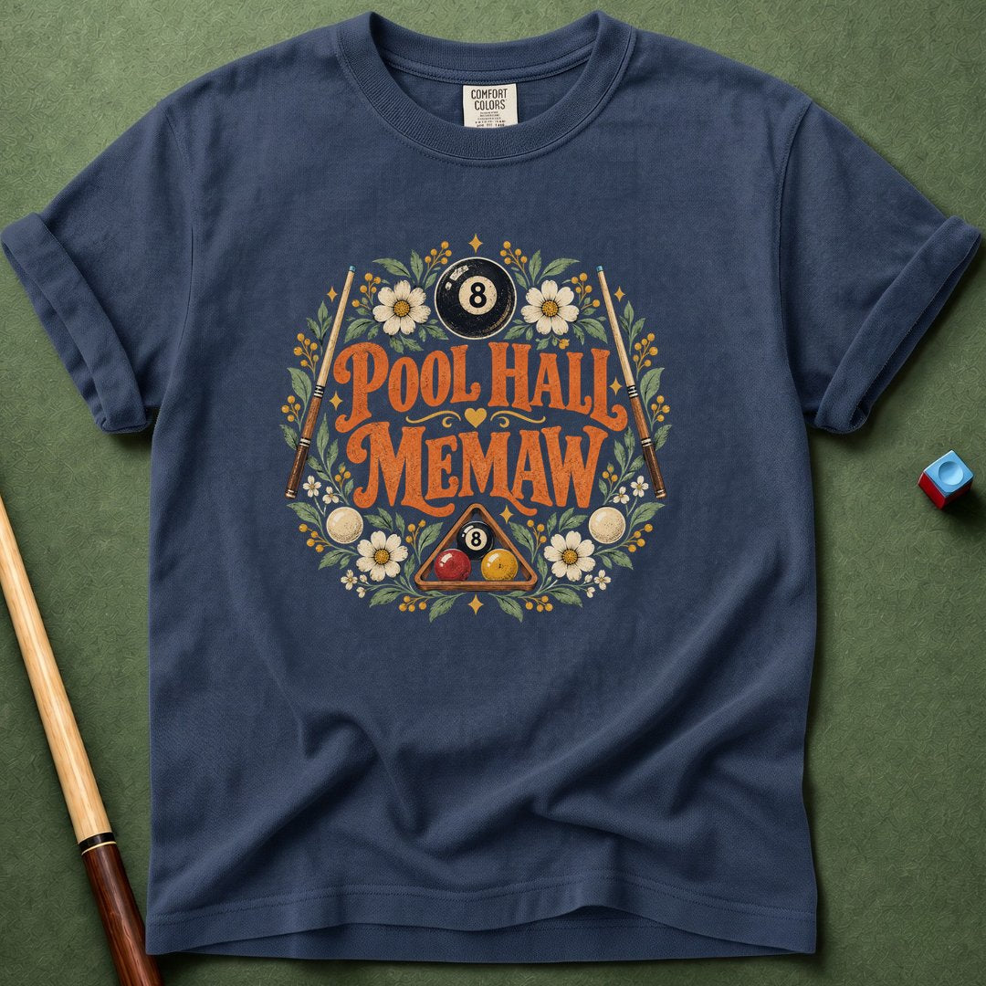 Pool Hall Memaw T-Shirt