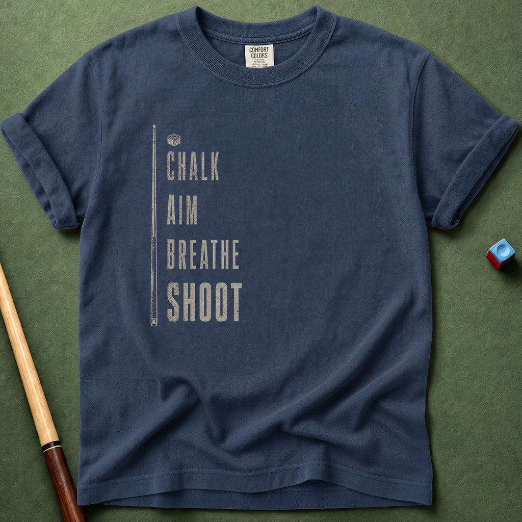 Chalk Aim Breath Shoot T-Shirt