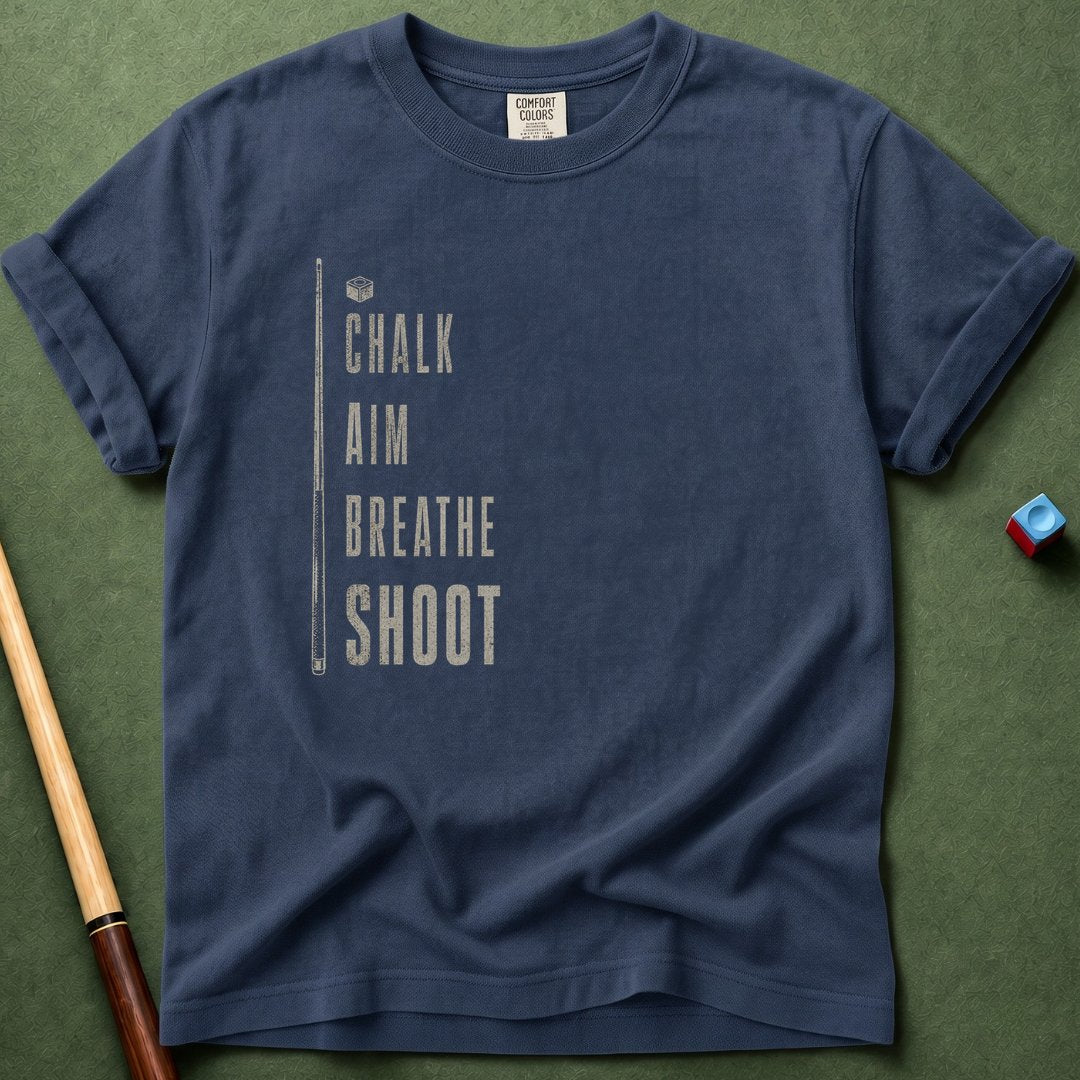 Chalk Aim Breath Shoot T-Shirt