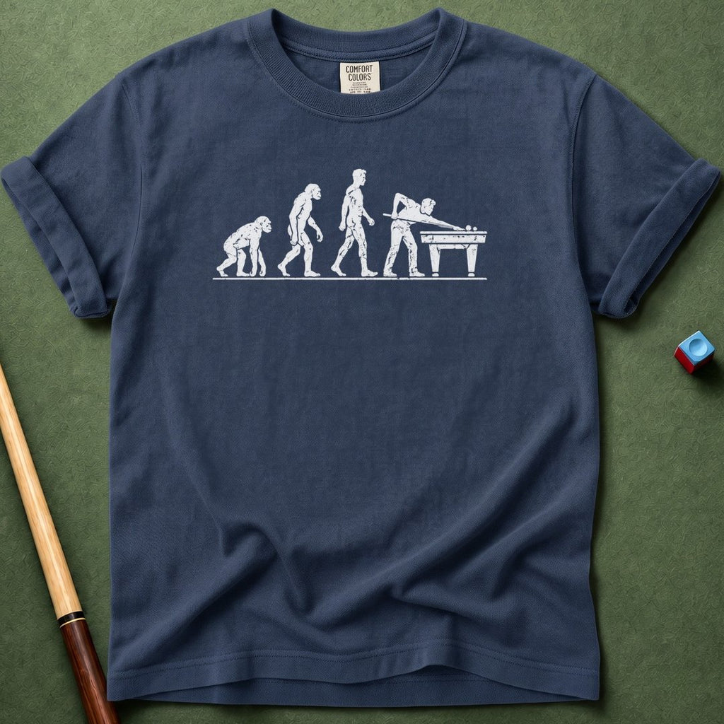 Pool Player Evolution T-Shirt