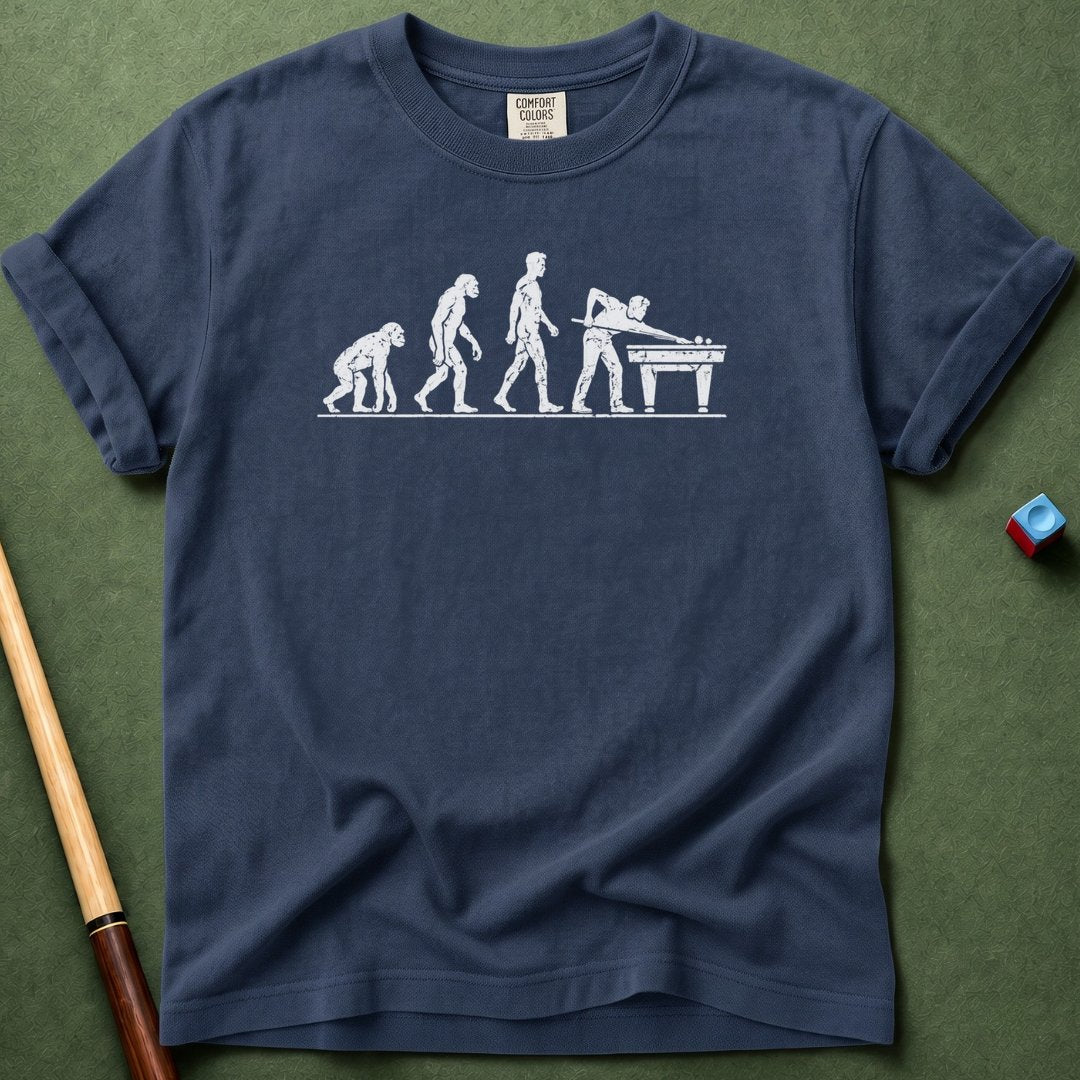 Pool Player Evolution T-Shirt