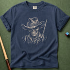 Pool Hall Outlaw Skull T-Shirt