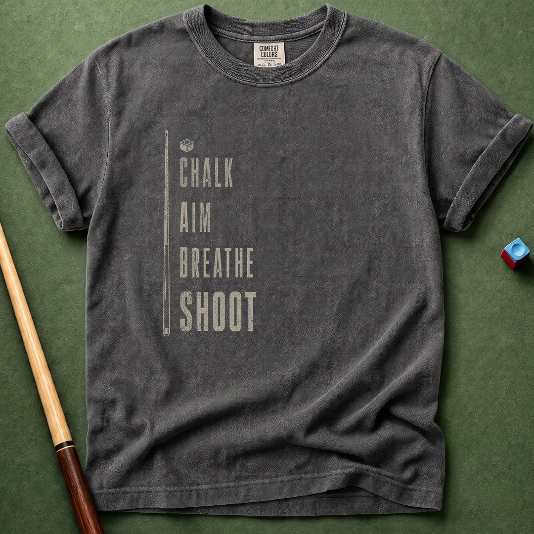 Chalk Aim Breath Shoot T-Shirt